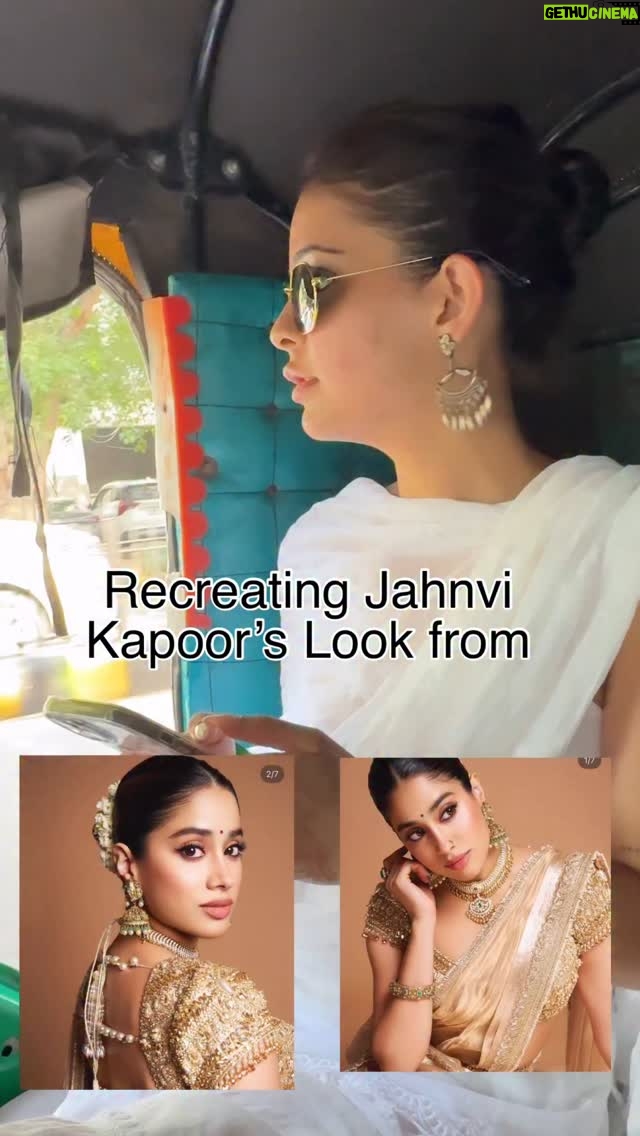 Vanshika Gaba Arora - 6.1K Likes - Recreating Janhvi kapoor look from Param Sundari 💕

Outfit From scratch 
Jewellery @spjewellerspvt 
Mua @makeupby_nishu

@janhvikapoor