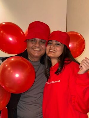 Vanya Bahl Instagram - 60 years strong, and still the rock we all lean on, 
A heart that gives, a soul that inspires!
To the man who holds us steady through every storm, we love you pops, nobody like you❤️🌸
