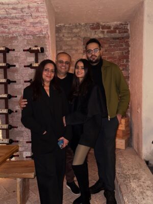 Vanya Bahl Instagram - 60 years strong, and still the rock we all lean on, 
A heart that gives, a soul that inspires!
To the man who holds us steady through every storm, we love you pops, nobody like you❤️🌸