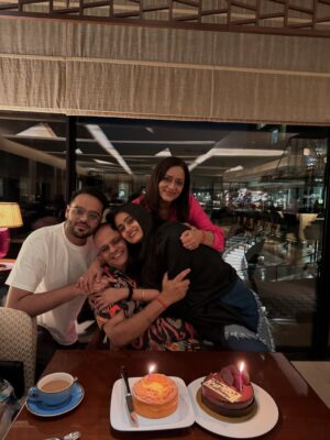 Vanya Bahl Instagram - 60 years strong, and still the rock we all lean on, 
A heart that gives, a soul that inspires!
To the man who holds us steady through every storm, we love you pops, nobody like you❤️🌸