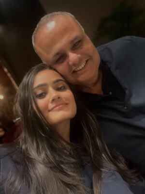 Vanya Bahl Instagram - 60 years strong, and still the rock we all lean on, 
A heart that gives, a soul that inspires!
To the man who holds us steady through every storm, we love you pops, nobody like you❤️🌸