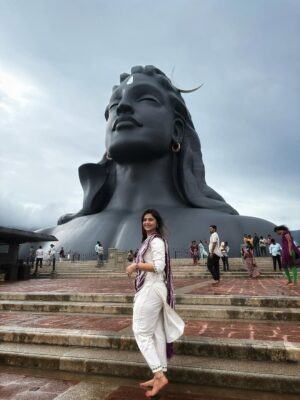 Veena Jagtap Instagram - 🤍💜ॐ नमः पार्वती पतये हर हर महादेव💜🤍