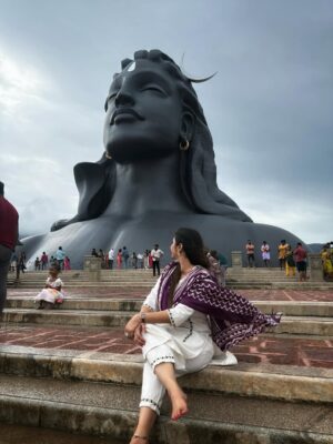 Veena Jagtap Instagram - 🤍💜ॐ नमः पार्वती पतये हर हर महादेव💜🤍