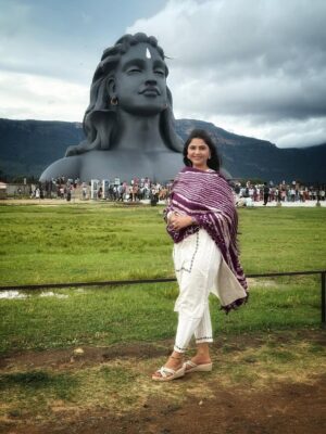 Veena Jagtap Instagram - 🤍💜ॐ नमः पार्वती पतये हर हर महादेव💜🤍