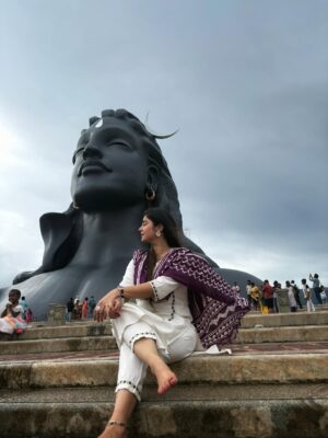 Veena Jagtap Instagram - 🤍💜ॐ नमः पार्वती पतये हर हर महादेव💜🤍