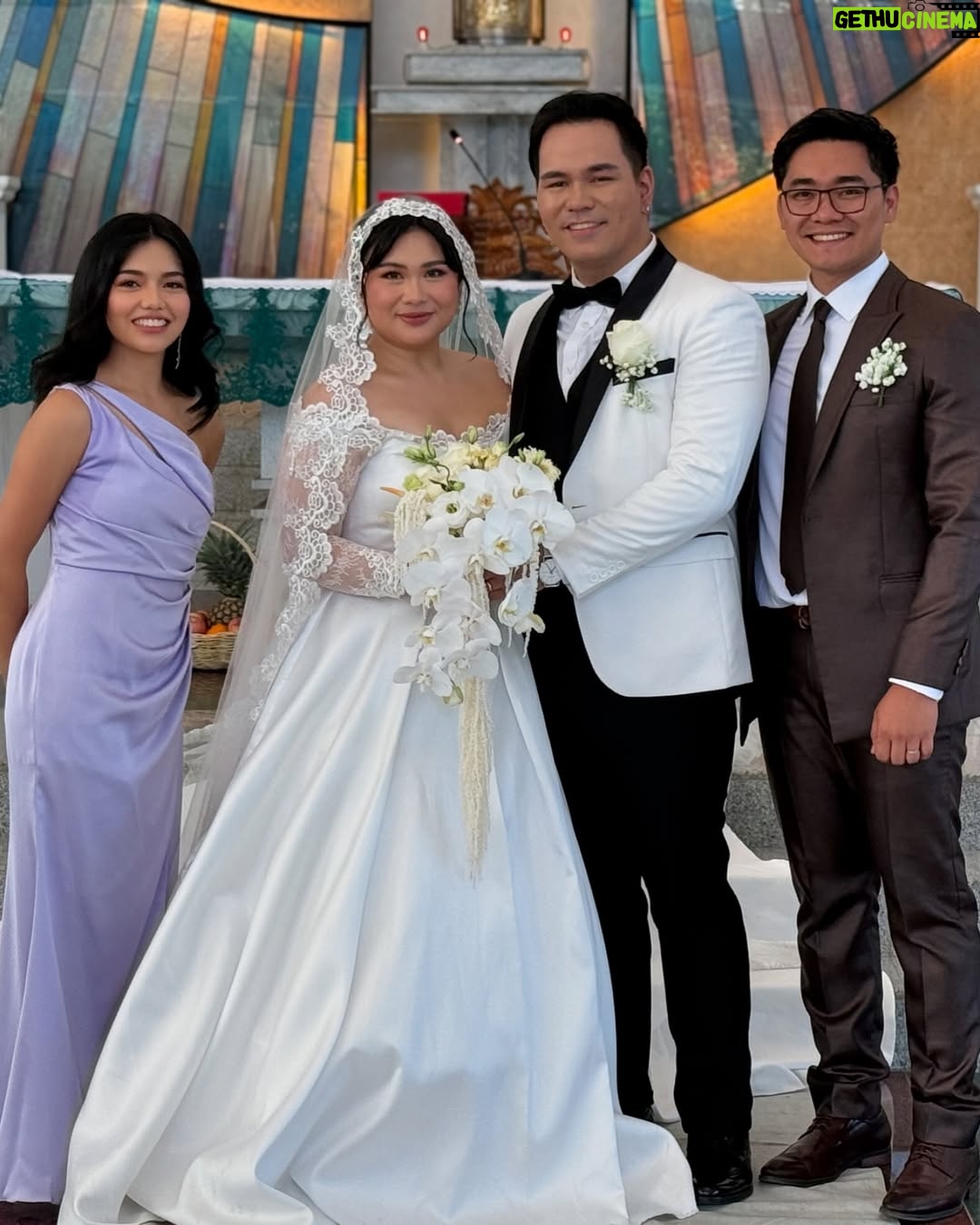 Venus Raj - 15.7K Likes - My husband and I during the wedding of our beloved friends in Dumaguete. Congratulations again Don and Bridget! We love you both!❤️

Thank you @himyprettyangela for my dress and @37la_al73 for my husband’s outfit.