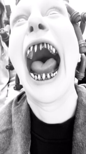 Vera Farmiga Instagram - Some Mommy-morning-motivation, in full demon drag.