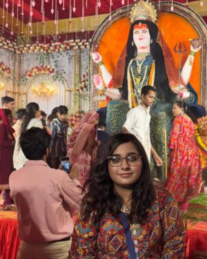 Vidushi Malpani Instagram - जय माता दी 🚩🚩 #khandwa