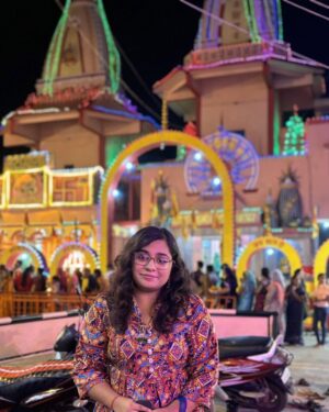 Vidushi Malpani Instagram - जय माता दी 🚩🚩 #khandwa