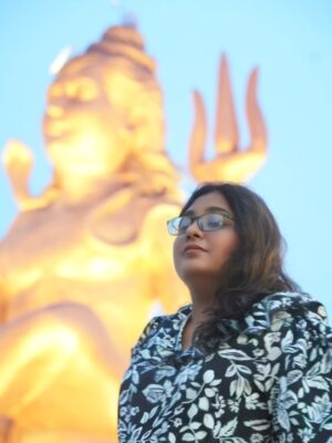 Vidushi Malpani Instagram - सत्यम शिवम सुन्दरम 🌸🙏
📍statue of belief ,Nathdwara
