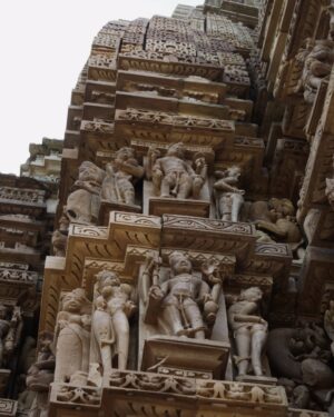 Vidushi Malpani Instagram - ✨ Exploring the timeless beauty of the Khajuraho Temples, where every intricate sculpture tells a story of ancient Indian culture and spirituality. These majestic works of art, carved with devotion and love, reflect the harmony between the divine and human, capturing the essence of life, love, and divinity. From the ornate temples to the detailed carvings, Khajuraho stands as a testament to India's rich artistic legacy. Truly, a marvel of history and culture preserved in stone! 🕌🗿🇮🇳 #KhajurahoTemples #AncientIndia #CulturalHeritage #IndianArt #TimelessBeauty #SpiritualityInStone