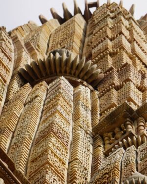 Vidushi Malpani Instagram - ✨ Exploring the timeless beauty of the Khajuraho Temples, where every intricate sculpture tells a story of ancient Indian culture and spirituality. These majestic works of art, carved with devotion and love, reflect the harmony between the divine and human, capturing the essence of life, love, and divinity. From the ornate temples to the detailed carvings, Khajuraho stands as a testament to India's rich artistic legacy. Truly, a marvel of history and culture preserved in stone! 🕌🗿🇮🇳 #KhajurahoTemples #AncientIndia #CulturalHeritage #IndianArt #TimelessBeauty #SpiritualityInStone