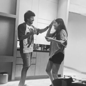 Vijayalakshmi Instagram - Never imagined a boy I said yes to 
will grow into this man… 
Strong enough to carry me, 
Wise enough to guide me, 
Soft enough to love me, 
and crazy enough to keep life fun.. 
happy birthday my forever miracle 🤍

#happybirthday