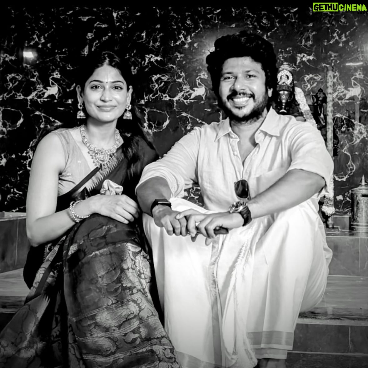 Vijayalakshmi - 73.9K Likes - Never imagined a boy I said yes to 
will grow into this man… 
Strong enough to carry me, 
Wise enough to guide me, 
Soft enough to love me, 
and crazy enough to keep life fun.. 
happy birthday my forever miracle 🤍

#happybirthday