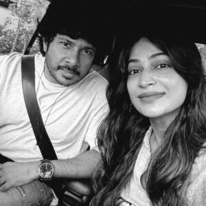 Vijayalakshmi Instagram - Never imagined a boy I said yes to 
will grow into this man… 
Strong enough to carry me, 
Wise enough to guide me, 
Soft enough to love me, 
and crazy enough to keep life fun.. 
happy birthday my forever miracle 🤍

#happybirthday