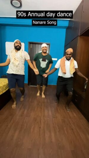Vikkals Vikram Instagram - Nanare Song (90s annual day dance )

#instagood #instagram #instafun #comedy #funny #fun #funnyvideos #annual #day #dance #harimuniyappan #vikkalsvikram