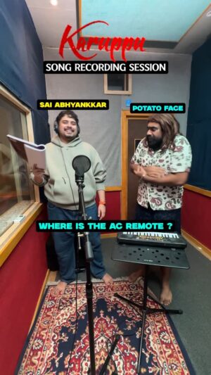 Vikkals Vikram Instagram - Can’t get this song out of our heads !! @abhyankkar great work 👍 thank you @thatpotatoface5 for being a sport 

Upcoming Vikkals of Vikram standup shows:
🇺🇸USA Round 2 
Aug 16th - Ashburn VA
Aug 17th - Lawrence NJ
Aug 22nd - Lansing MI
Aug 23rd - Nashville TN
Ticket link in bio! 🎟️

#karuppu #vikkalsofvikram #teaser #suriya #recordingreel
