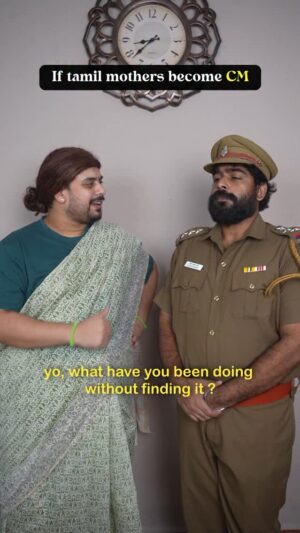 Vikkals Vikram Instagram - If Tamil Mothers become CM #vikkals
.
Upcoming Vikkals of Vikram standup shows:
🇺🇸USA Round 2 
Aug 16th - Ashburn VA
Aug 17th - Lawrence NJ
Aug 22nd - Lansing MI
Aug 23rd - Nashville TN
Ticket link in bio! 🎟️