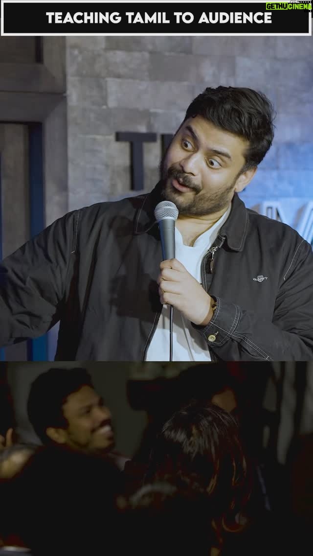 Vikkals Vikram - 19.8K Likes - Teaching Tamil to audience member… #vikkalsofvikram #standupcomedytamil
.
Vikkals of Vikram Tour details and ticket link in bio/description 

Banglore Feb 2 2025
London  Apr 26 2025
Chennai  June 22 2025

USA tour Feb - March 2025 details given below 

Feb 21 2025  Portland
Feb 22 2025  Seattle 
Feb 23 2025  Bay Area
	
Mar 1 2025 	LA
Mar 2 2025  Phoenix
	
Mar 7 2025	Austn
Mar 8 2025	Dallas
Mar 9 2025  St Louis
	
Mar 14 2025	 Columbus
Mar 15 2025  Denver 
Mar 16 2025	 Chicago

Mar 21 2025  Raleigh 
Mar 22 2025  Atlanta
Mar 23 2025  Tampa

Mar 29 2025  NJ/NY
Mar 30 2025  Boston

Apr 5 2025  Detroit 
Apr 6 2025  Minneapolis 

Apr 13 2025  Miami

Ticket link in bio/Description