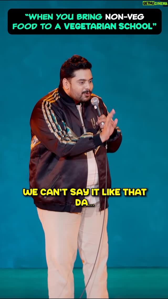 Vikkals Vikram - 21.8K Likes - When you bring non veg food to a vegetarian school... #vikkalsofvikram #standupcomedytamil
.
Upcoming standup shows: 
July 5th - London 
July 6th - Dublin 
🇺🇸USA Round 2 
Aug 16th - Ashburn VA
Aug 17th - Lawrence NJ
Aug 23rd - Nashville TN
Aug 24th - Atlanta GA
Ticket link in bio! 🎟️