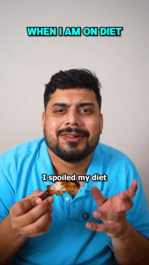 Vikkals Vikram Instagram - When I'm on diet... #vikkalsvikram
.
Last few tickets left for my Vikkals of Vikram Solo standup show happening in Chennai on June 22. Ticket link in bio!