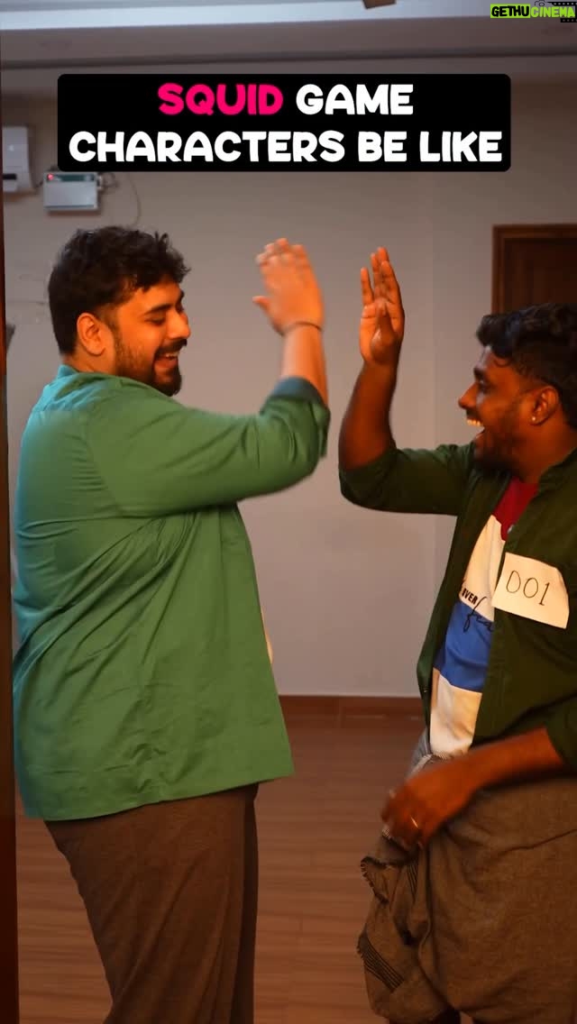 Vikkals Vikram - 6.7K Likes - Squid game characters be like… 
Vikkals of Vikram
July 5th London 
Juky 6th Dublin
Get your tickets now !! Ticket link in bio !!