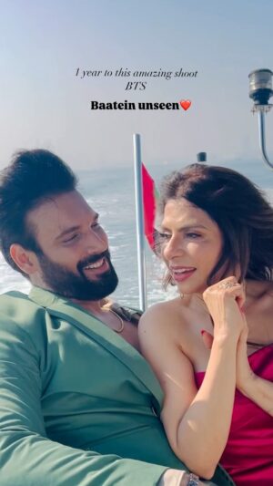 Vinita Bhatia Instagram - A year ago Baatein was shot in Dubai… released in February 24..These BTS since then wanted to post .. so today was a great occasion to do it…
Singer @singer_shaan
Lyrics & music @prashantingole1
Production @adrmediaproduction
Actor @vikasverma1
@vinita2111
Director @azizzee69
Location @dubai