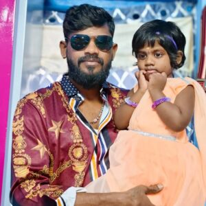 Vinoth Gana Instagram - என் தங்கமே ♥️👑🎉🥰🎊😘