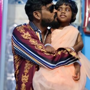 Vinoth Gana Instagram - என் தங்கமே ♥️👑🎉🥰🎊😘