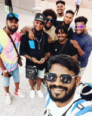 Vinoth Gana Instagram - Off to Dubai concert ♥️♥️♥️