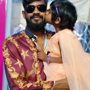 Vinoth Gana Instagram - என் தங்கமே ♥️👑🎉🥰🎊😘