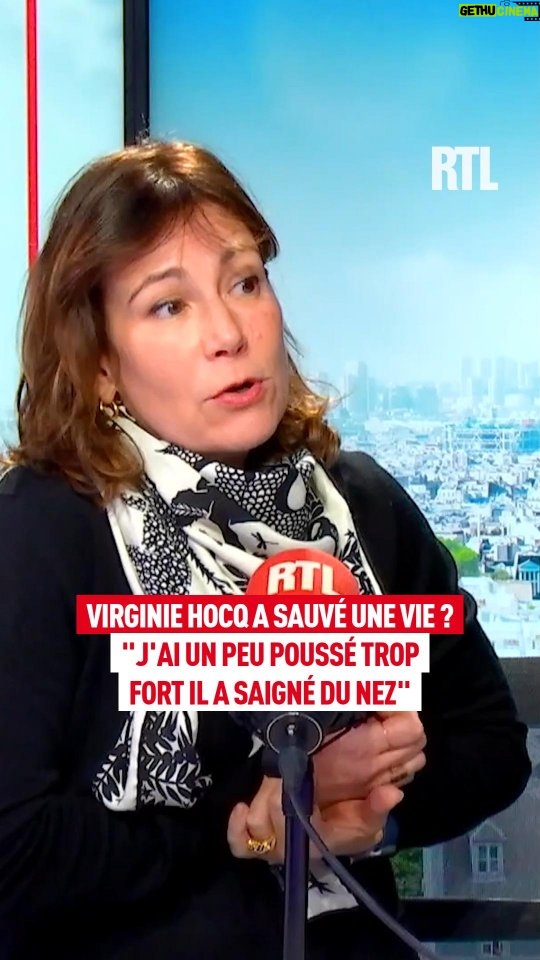 Virginie Hocq - 8.1K Likes - Virginie Hocq a sauvé une vie ? "J'ai un peu poussé trop fort il a saigné du nez"

@hocqvirginie était l'invitée d'Éric Dussart et Jade dans "On Refait la télé" sur #RTL 
.
.
#radio #onair #live #replay #television #humour #virginiehocq #sante