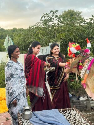 Vishnupriya sainath pathade patil Instagram - तुम्हाला आणि तुमच्या परिवाराला
बैल पोळ्याच्या खूप खूप शुभेच्छा!!