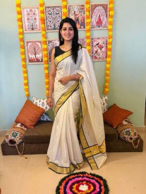 Viviya Santh Instagram - Happy Onam everyone 🥰🥰🥰