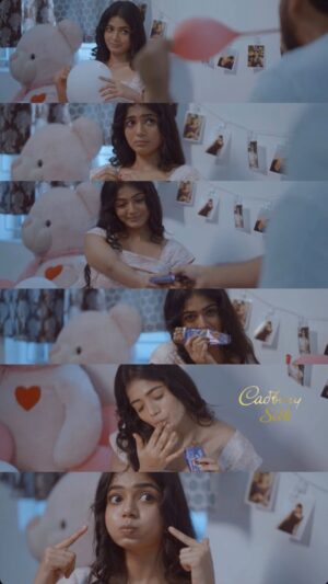 Viyana Instagram - When Cadbury kissed me the first time… redoing the magic ✨#cadbury #cadburydairymilk #cadburydairymilkin #chocolate #love