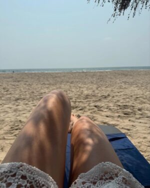 Waluscha De Sousa Instagram - More days like these please 🧡💛🌞💛🧡

#goa #beach #sea #sand #salt #sun #happyvibes #life #love #foryou #explorepage #trending
