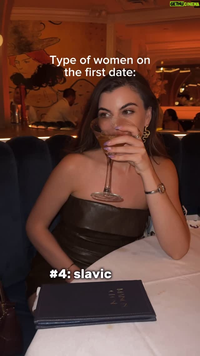 Yanina Mak - 38.6K Likes - Which one are you?:)
I’m #4 🥰

At 📍 @maisoncloserestaurant 

#dating#typeofwomen#firstdate#slavic#slavicgirl#slavicwomen#easterneuropean#cultural#women#girlsgirl#womensupportwomen #womeninspiringwomen #traditional #traditionalfamilyvalues