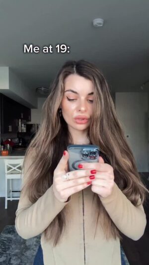 Yanina Mak Instagram - Me then & me now - totally different people