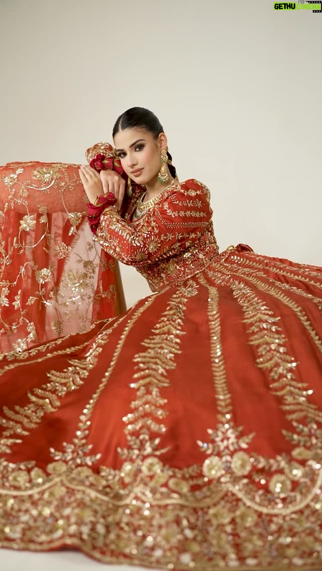 Yashika Anand - 7.2K Likes - Presenting Shehzadi —
a lehenga that bows to tradition,
and rises like royalty.
Pure silk. Hand dabka. 
Panjab di rooh.

Her lehenga was named Shehzadi — because queens are born, but brides like her are crowned. 

Outfit @noorbykavyavermani 
Makeup @kairavermani 
Hair @aman_hairstylist2022 
Jewellery @ppjewellers_bypawangupta 
Photographer @jatinsharma.dop 
Muse @yashikaaa_anand 

#bridal #punjabwedding #punjabi #bridesofindia #bridalheritage #punjabibride @shaadiaffairofficial @weddingpunjabofficial @weddingsutra @wedmegood @punjabi_tandh