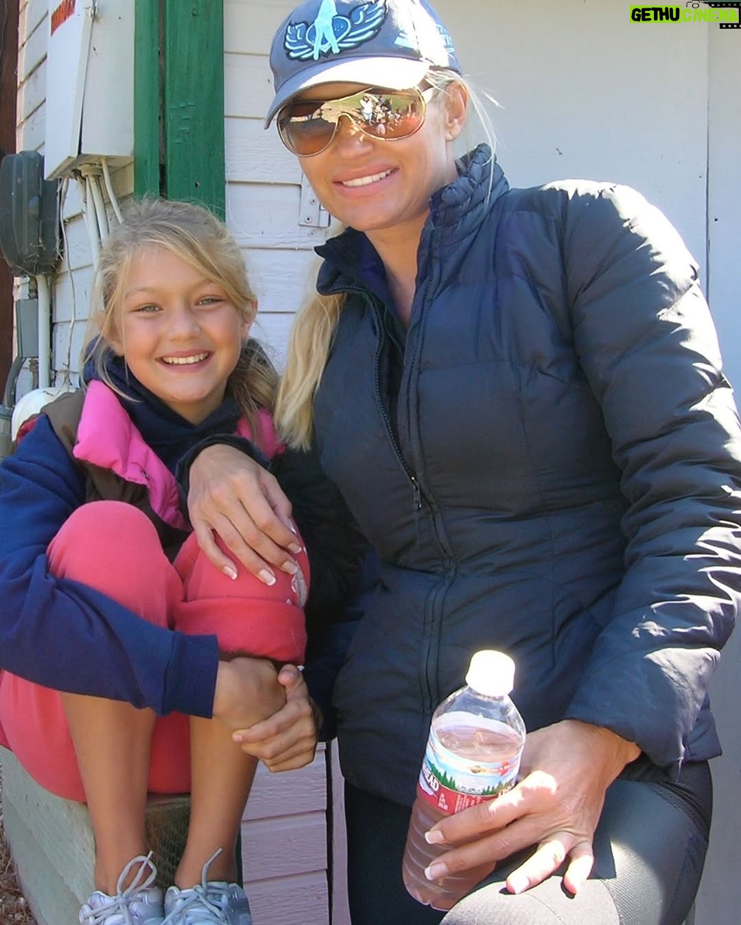 Yolanda Hadid - 256.5K Likes - 💛Happy birthday to my big girl….

Thirty years went by in a flash, 10,950 days to be exact but there hasn’t been one day without you on my mind……

As you know giving birth to your first born is life changing,  it really marks the first day of the rest of your life as you transition from womanhood into the blessing of motherhood. 

Today is your special day and I want to say thank for choosing me to be your mommy and for all the love, light and reflection you have brought into my life…..

When I look at pictures of our journey I feel so much gratitude for the incredible memories we have created together….
You just crack me up with the biggest smile because no matter what I threw at you, you would go for it without hesitation. 
Wether it was skiing, horseback riding, surfing, skating, para sailing
It was never too big, too high or too fast. You were magically fearless…. 
and that extraordinary courage and determination shines through in everything you do in life.

I love you, I treasure you and I’m so proud of the woman that you are, my biggest joy is watching you do motherhood. 
Your love and passion for khai fills my heart with so much pride. Thank you for sharing this most precious gift of life with me.

I hope you are having the best birthday, Enjoy your special day, you deserve all the happiness in the world.” I can’t wait to celebrate with you soon🌻