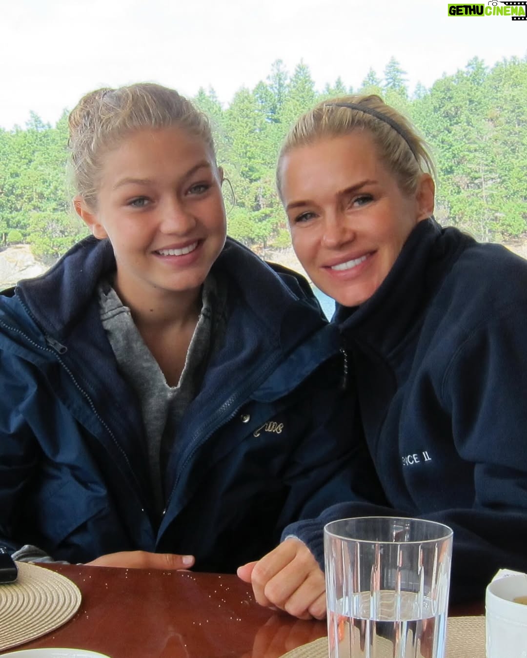 Yolanda Hadid - 256.5K Likes - 💛Happy birthday to my big girl….

Thirty years went by in a flash, 10,950 days to be exact but there hasn’t been one day without you on my mind……

As you know giving birth to your first born is life changing,  it really marks the first day of the rest of your life as you transition from womanhood into the blessing of motherhood. 

Today is your special day and I want to say thank for choosing me to be your mommy and for all the love, light and reflection you have brought into my life…..

When I look at pictures of our journey I feel so much gratitude for the incredible memories we have created together….
You just crack me up with the biggest smile because no matter what I threw at you, you would go for it without hesitation. 
Wether it was skiing, horseback riding, surfing, skating, para sailing
It was never too big, too high or too fast. You were magically fearless…. 
and that extraordinary courage and determination shines through in everything you do in life.

I love you, I treasure you and I’m so proud of the woman that you are, my biggest joy is watching you do motherhood. 
Your love and passion for khai fills my heart with so much pride. Thank you for sharing this most precious gift of life with me.

I hope you are having the best birthday, Enjoy your special day, you deserve all the happiness in the world.” I can’t wait to celebrate with you soon🌻