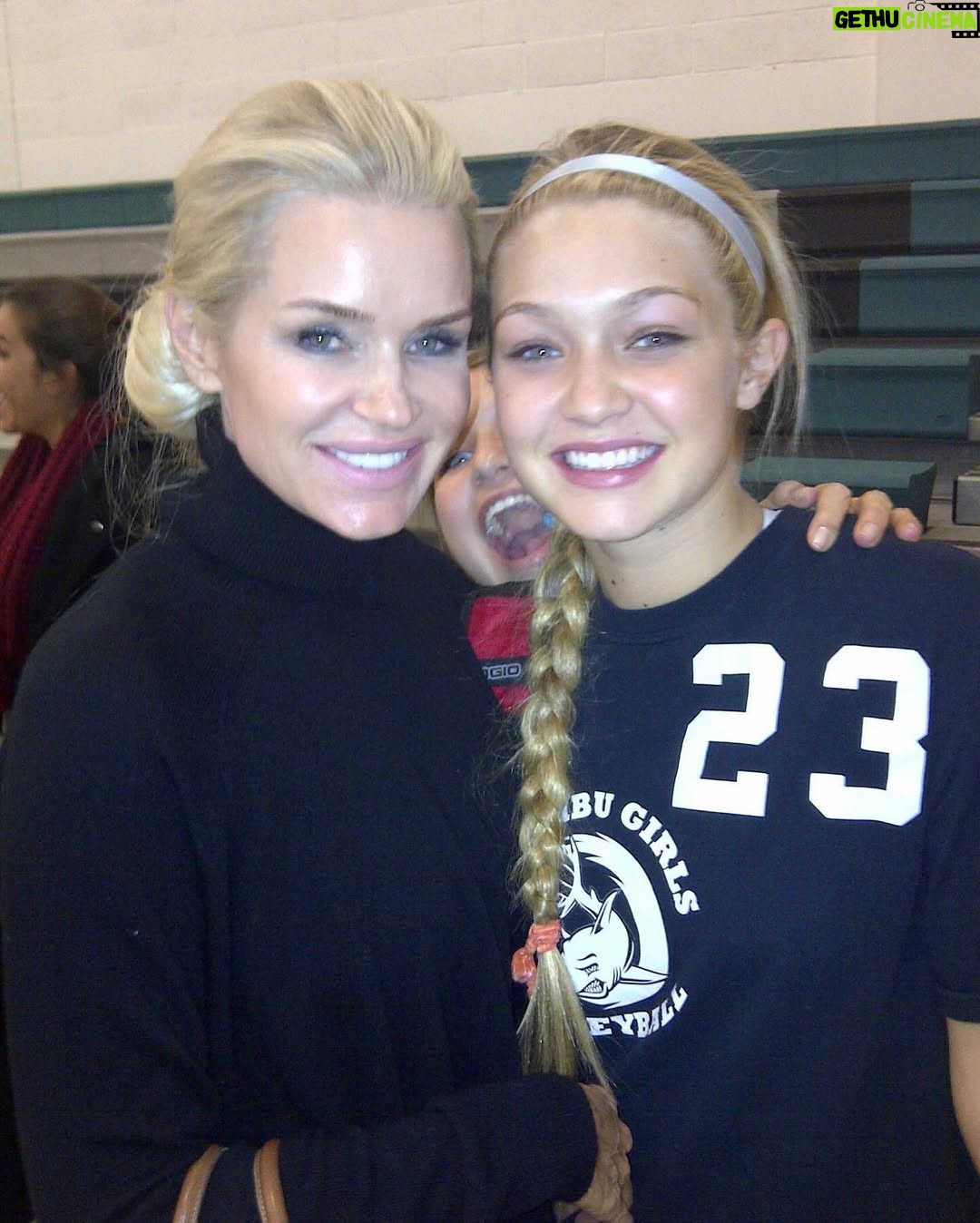 Yolanda Hadid - 256.5K Likes - 💛Happy birthday to my big girl….

Thirty years went by in a flash, 10,950 days to be exact but there hasn’t been one day without you on my mind……

As you know giving birth to your first born is life changing,  it really marks the first day of the rest of your life as you transition from womanhood into the blessing of motherhood. 

Today is your special day and I want to say thank for choosing me to be your mommy and for all the love, light and reflection you have brought into my life…..

When I look at pictures of our journey I feel so much gratitude for the incredible memories we have created together….
You just crack me up with the biggest smile because no matter what I threw at you, you would go for it without hesitation. 
Wether it was skiing, horseback riding, surfing, skating, para sailing
It was never too big, too high or too fast. You were magically fearless…. 
and that extraordinary courage and determination shines through in everything you do in life.

I love you, I treasure you and I’m so proud of the woman that you are, my biggest joy is watching you do motherhood. 
Your love and passion for khai fills my heart with so much pride. Thank you for sharing this most precious gift of life with me.

I hope you are having the best birthday, Enjoy your special day, you deserve all the happiness in the world.” I can’t wait to celebrate with you soon🌻