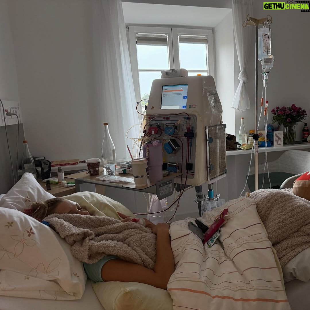 Yolanda Hadid - 1 Million Likes - 🩷As you will understand watching my Bella struggle in silence, has cut the deepest core of hopelessness inside me.

The invisible disability of chronic neurological Lyme disease is hard to explain or understand for anyone.

I try to lead by example on our Lyme journey but my own pain cannot compare to watching my baby suffer. 

After many years I stopped sharing my personal story because I needed an energetic shift,  time to focus on my healing rather than absorb other people’s opinions about my journey.

Even so, I am the CEO of my health and after fifteen years of searching the globe, I am still determined to find a cure affordable for all.

Hopefully soon I will share whatever we have learned and the places we have been with you and our Lyme community as soon as lab results reflect our victory.

To my beautiful Bellita:

You are relentless and courageous. 
No child is suppose to suffer in their body with an incurable chronic disease. 
I admire your bravery and your willingness to keep fighting for health despite the failing protocols and countless setbacks you have faced.

There simply aren’t words big enough for the darkness, the pain, and the unknown hell you’ve lived through since your diagnosis in 2013. 
You didn’t really live, you learned how to exist inside the jail of your own paralyzed brain.

I am so proud of the fighter that you are. You are not alone, I promise to have your back every step of the way, no matter how long this takes. 

You have fought through another month of treatment and I know god is good, miracles do happen everyday 🙏 I pray for your speedy recovery my love.

This disease has brought us to our knees, but we always get back up. We will continue to fight for better days, together.

You are a survivor…

I love you so much my badass Warrior.