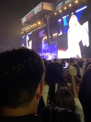 Yukti Chugh Instagram - First of the many @lollapalooza weekends, until I process day1 here are some day2 memories 🤍
.
.
.
.
.
#rufusdusol #lollapalooza #sabrinacarpenter #asaprocky #festival #festivaloutfit❣️