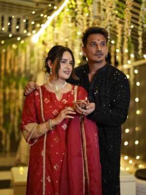 Yuvika Chaudhary Instagram - Happy Diwali everyone ā¤ļø