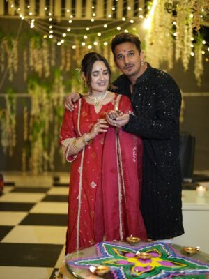 Yuvika Chaudhary Instagram - Happy Diwali everyone ā¤ļø