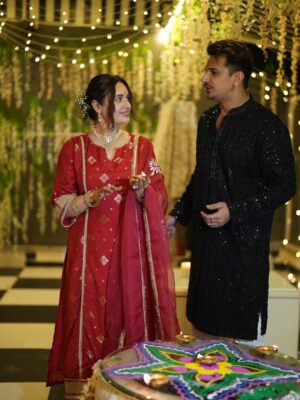 Yuvika Chaudhary Instagram - Happy Diwali everyone ā¤ļø