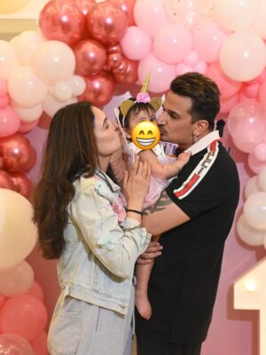 Yuvika Chaudhary Instagram - Happy birthday my baby doll @ekleennarula_ I love u so much my baby . U have changed my life with ur beautiful smile , papa apke liye sab kare ge apka sab say acha insaan banane ke kosish kare ge tah ke ap sab ko respect do or full roadie banai ge mera beti fighter bane ge mama ke jaan or papa ke life . Best time hota hai jab ap mummy or papa bolte ho sab ruk jata hai I love u my baby ā¤ļøā¤ļøā¤ļøā¤ļøā¤ļø