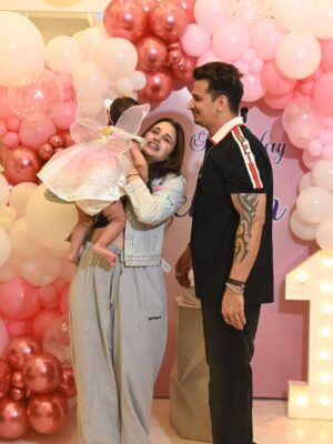 Yuvika Chaudhary Instagram - Happy birthday my baby doll @ekleennarula_ I love u so much my baby . U have changed my life with ur beautiful smile , papa apke liye sab kare ge apka sab say acha insaan banane ke kosish kare ge tah ke ap sab ko respect do or full roadie banai ge mera beti fighter bane ge mama ke jaan or papa ke life . Best time hota hai jab ap mummy or papa bolte ho sab ruk jata hai I love u my baby ā¤ļøā¤ļøā¤ļøā¤ļøā¤ļø