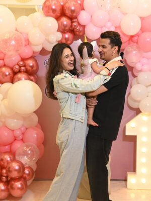 Yuvika Chaudhary Instagram - Happy birthday my baby doll @ekleennarula_ I love u so much my baby . U have changed my life with ur beautiful smile , papa apke liye sab kare ge apka sab say acha insaan banane ke kosish kare ge tah ke ap sab ko respect do or full roadie banai ge mera beti fighter bane ge mama ke jaan or papa ke life . Best time hota hai jab ap mummy or papa bolte ho sab ruk jata hai I love u my baby ā¤ļøā¤ļøā¤ļøā¤ļøā¤ļø